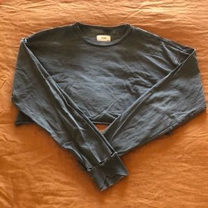 Joah Brown Cropped Long Sleeve